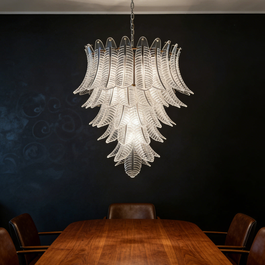 Felci Murano Glass Chandelier 3