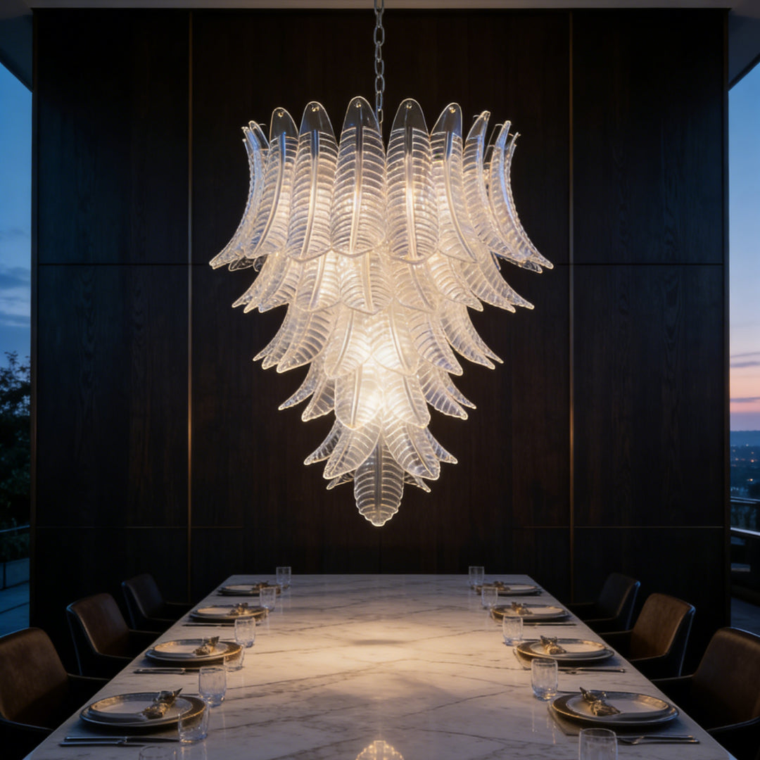 Felci Murano Glass Chandelier 5