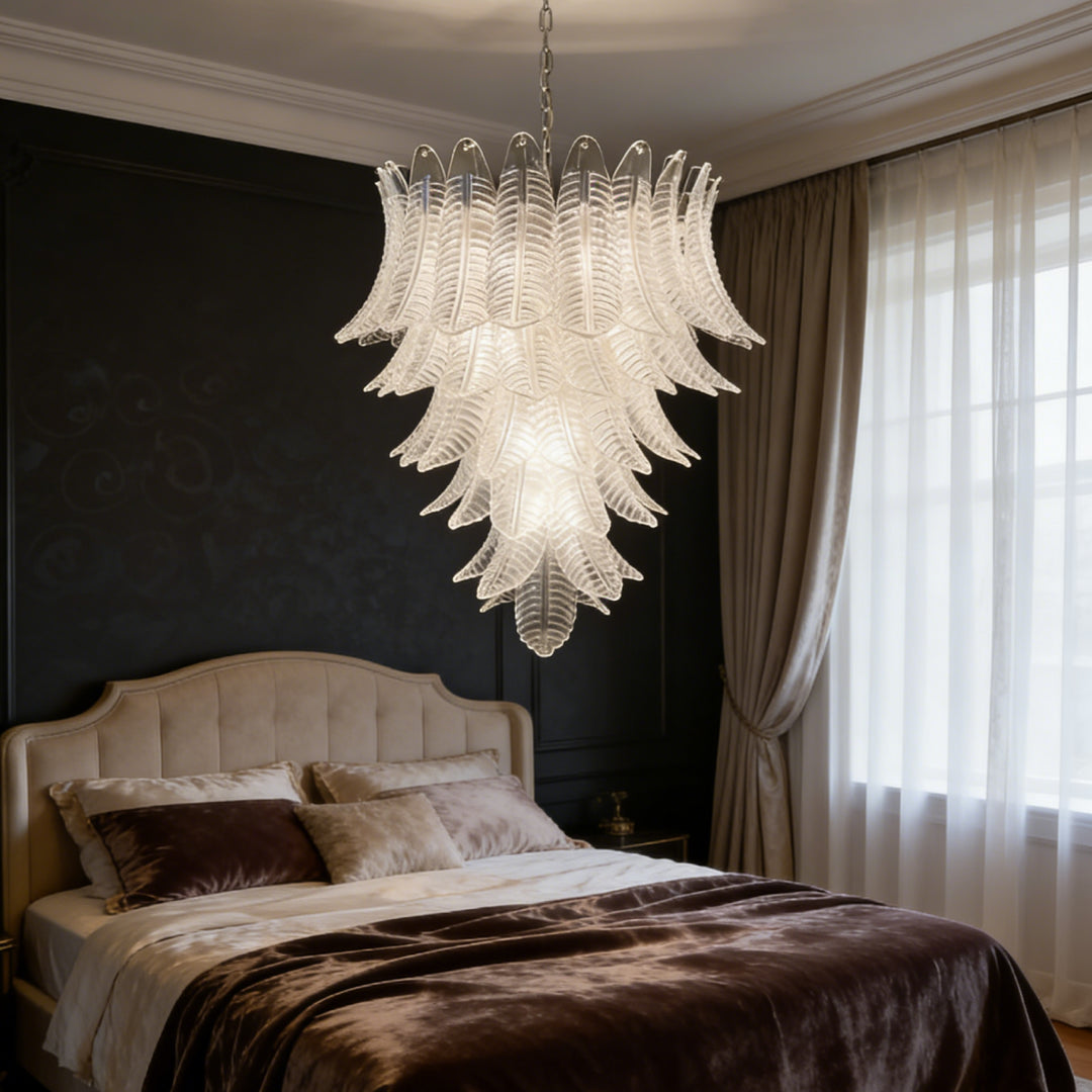 Felci Murano Glass Chandelier 6