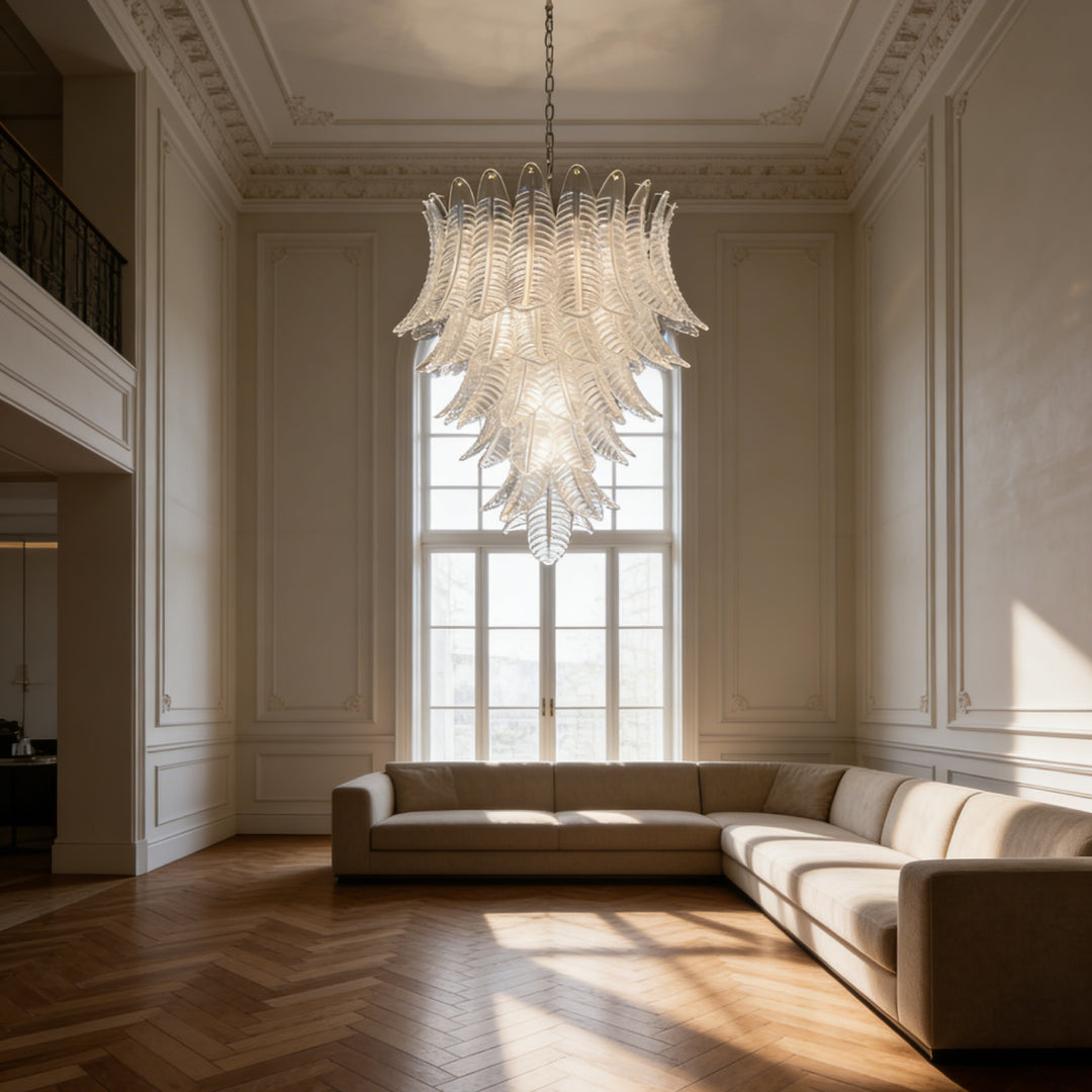 Felci Murano Glass Chandelier 7