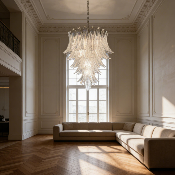 Felci Murano Glass Chandelier 7