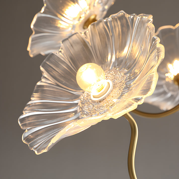 Floral Glass Chandelier 15