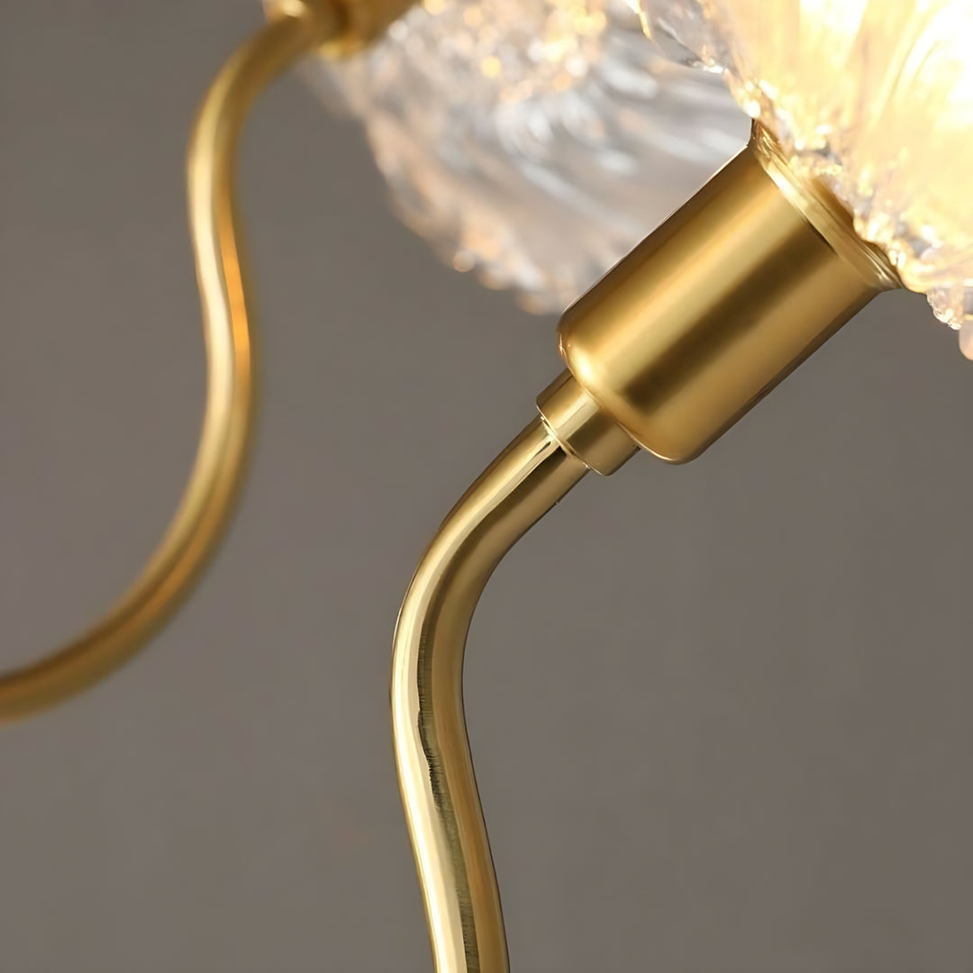 Floral Glass Chandelier 16