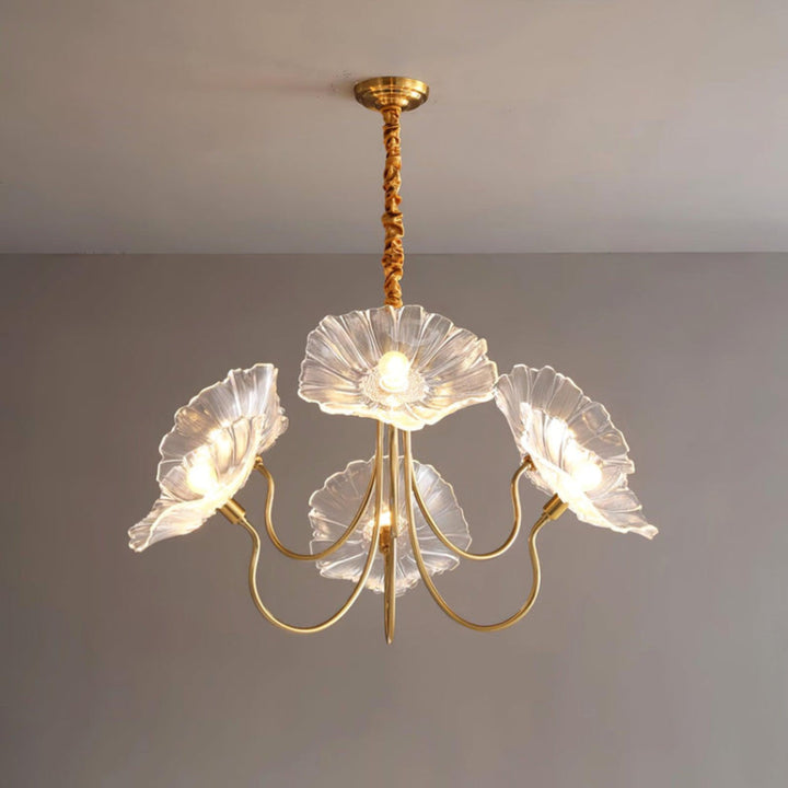 Floral Glass Chandelier 5