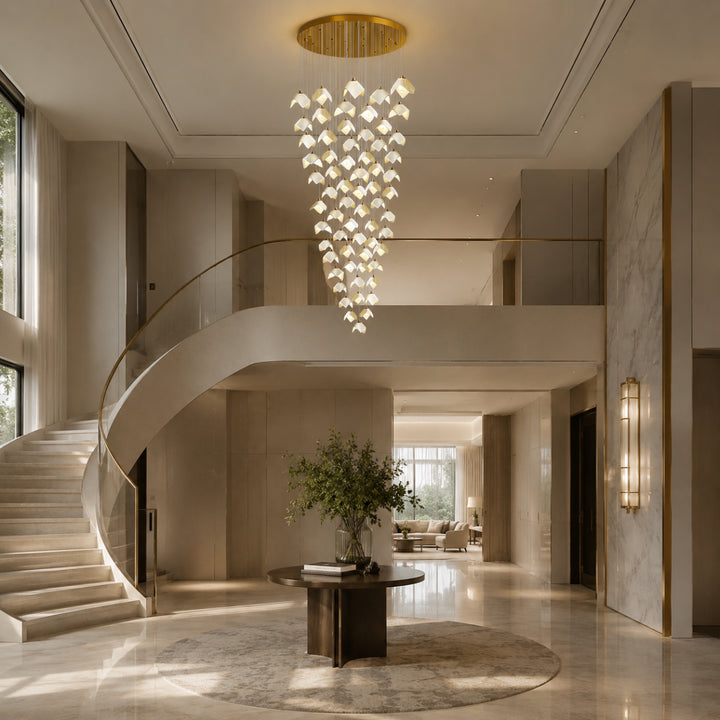 Flowing Petal Chandelier A 11