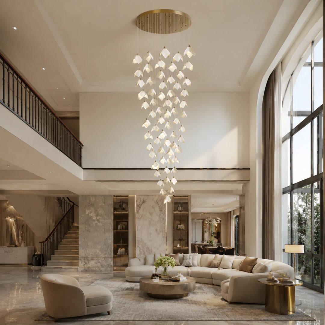 Flowing Petal Chandelier A 13