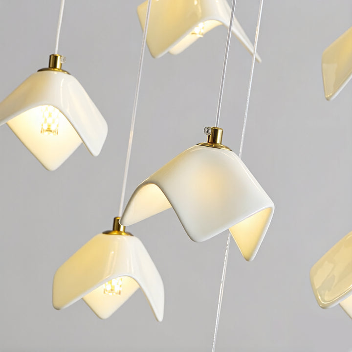 Flowing Petal Chandelier A 15