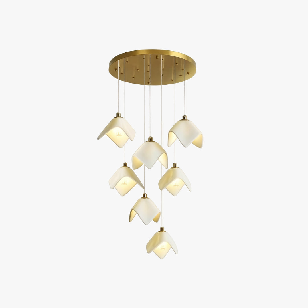 Flowing Petal Chandelier A 2