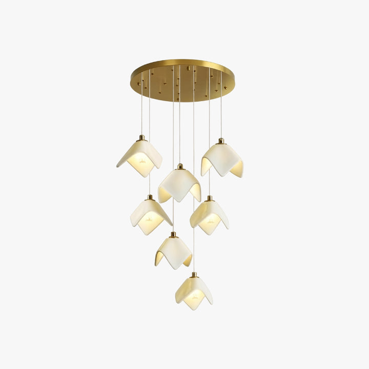 Flowing Petal Chandelier A 2