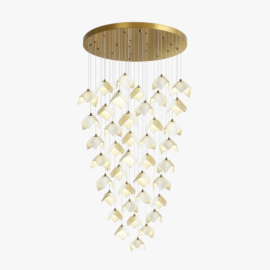 Flowing Petal Chandelier A 5