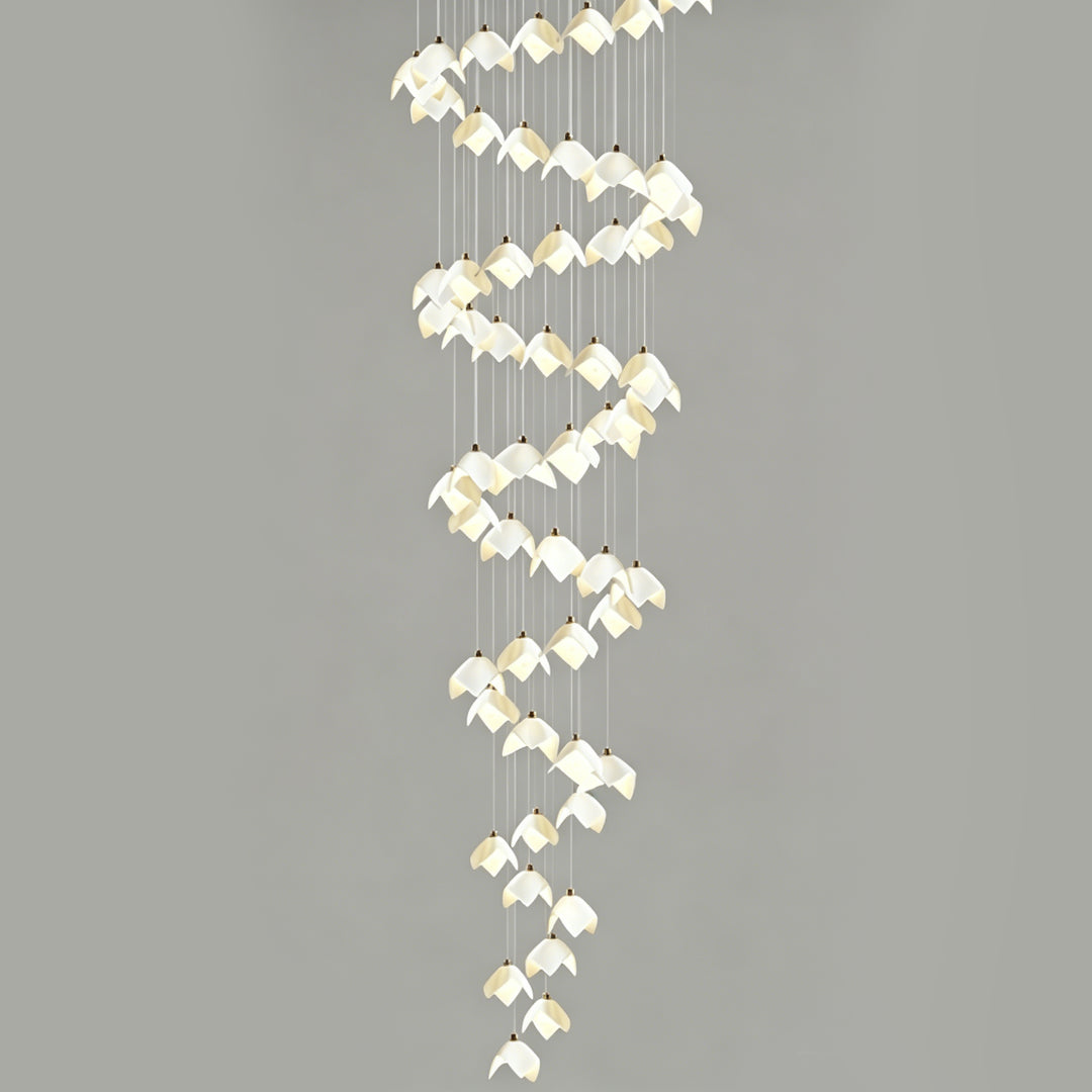 Flowing Petal Chandelier B 15