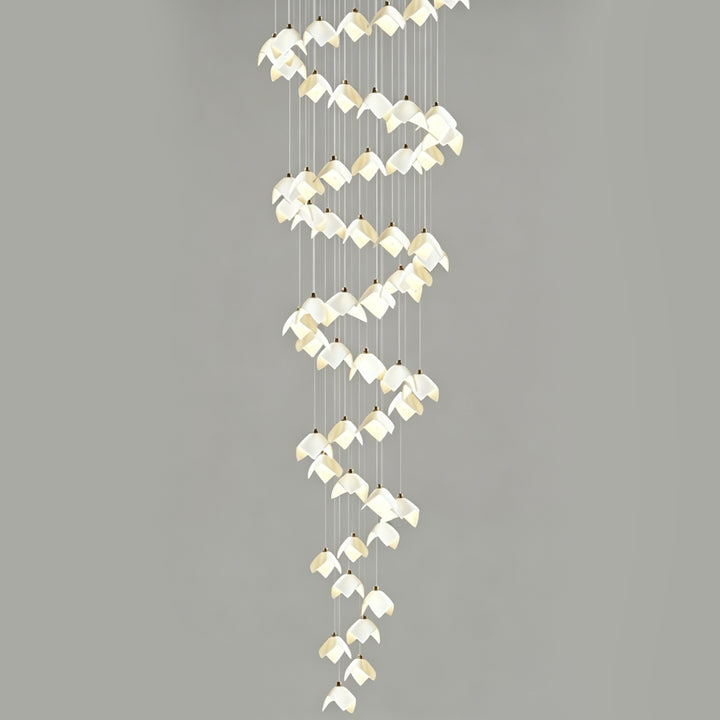 Flowing Petal Chandelier B 15