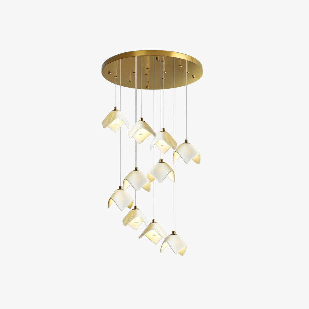 Flowing Petal Chandelier B 2