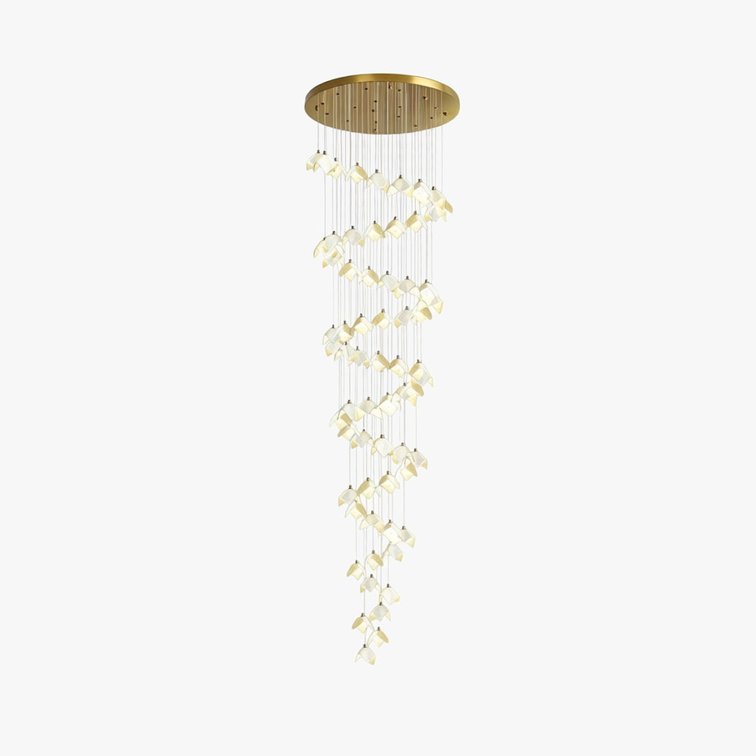 Flowing Petal Chandelier B 7