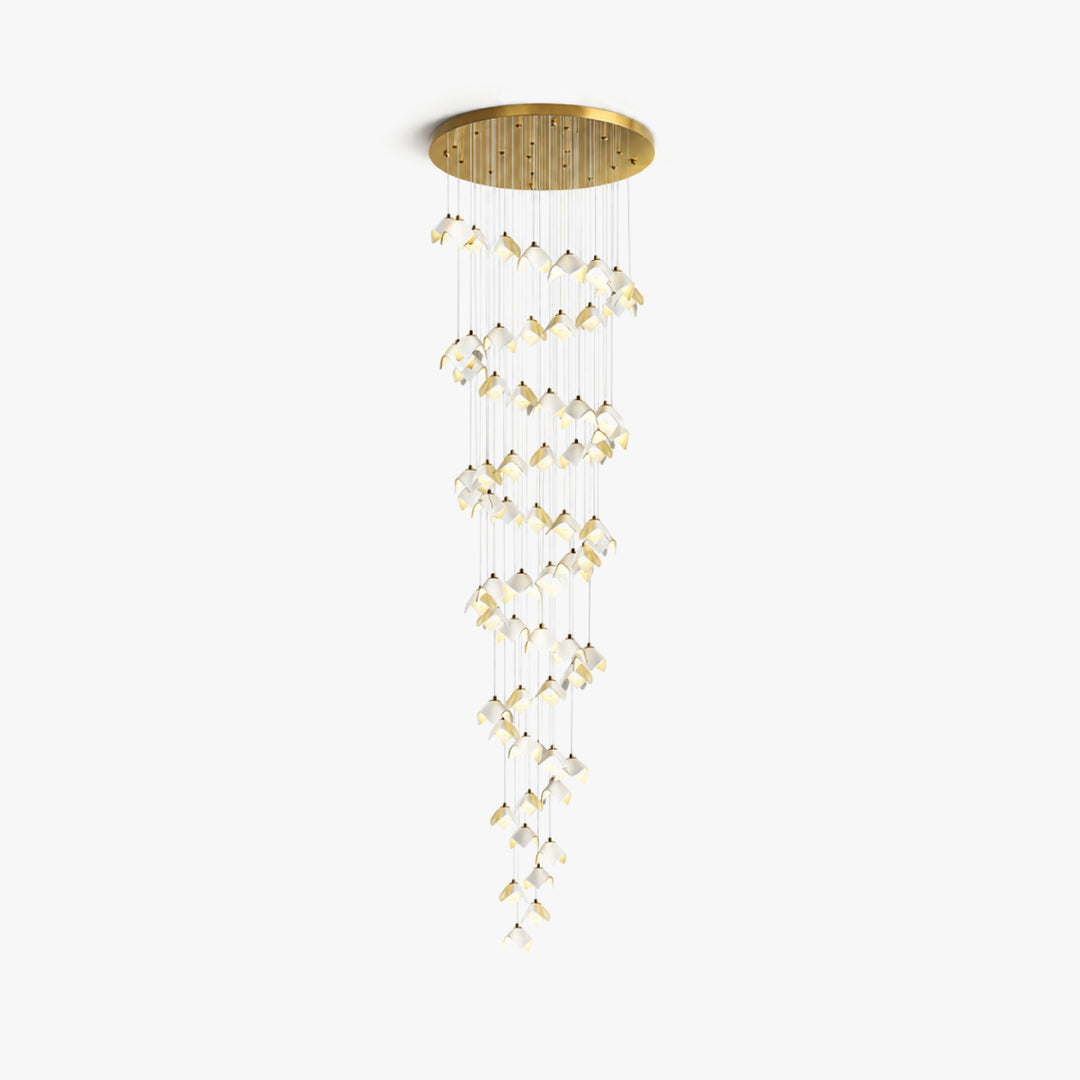 Flowing Petal Chandelier B 8