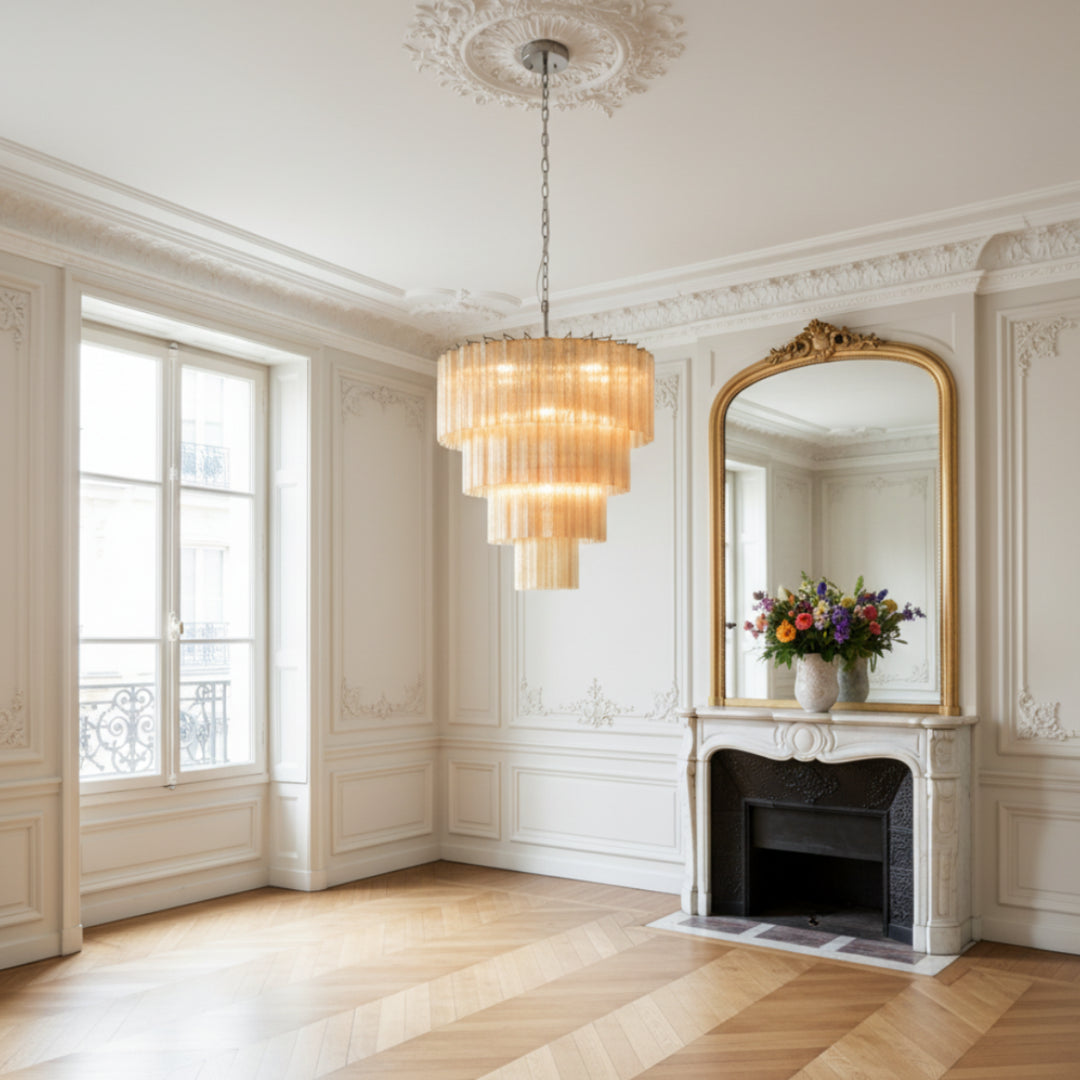 Fringe Murano Glass Chandelier 6