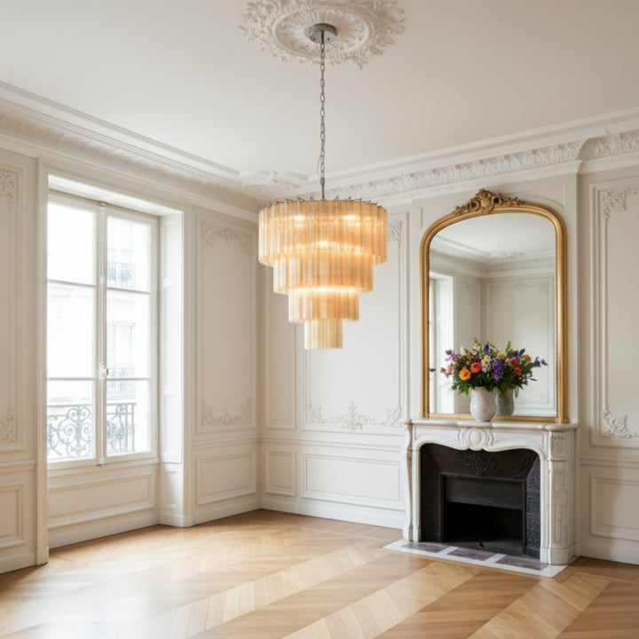 Fringe Murano Glass Chandelier 6