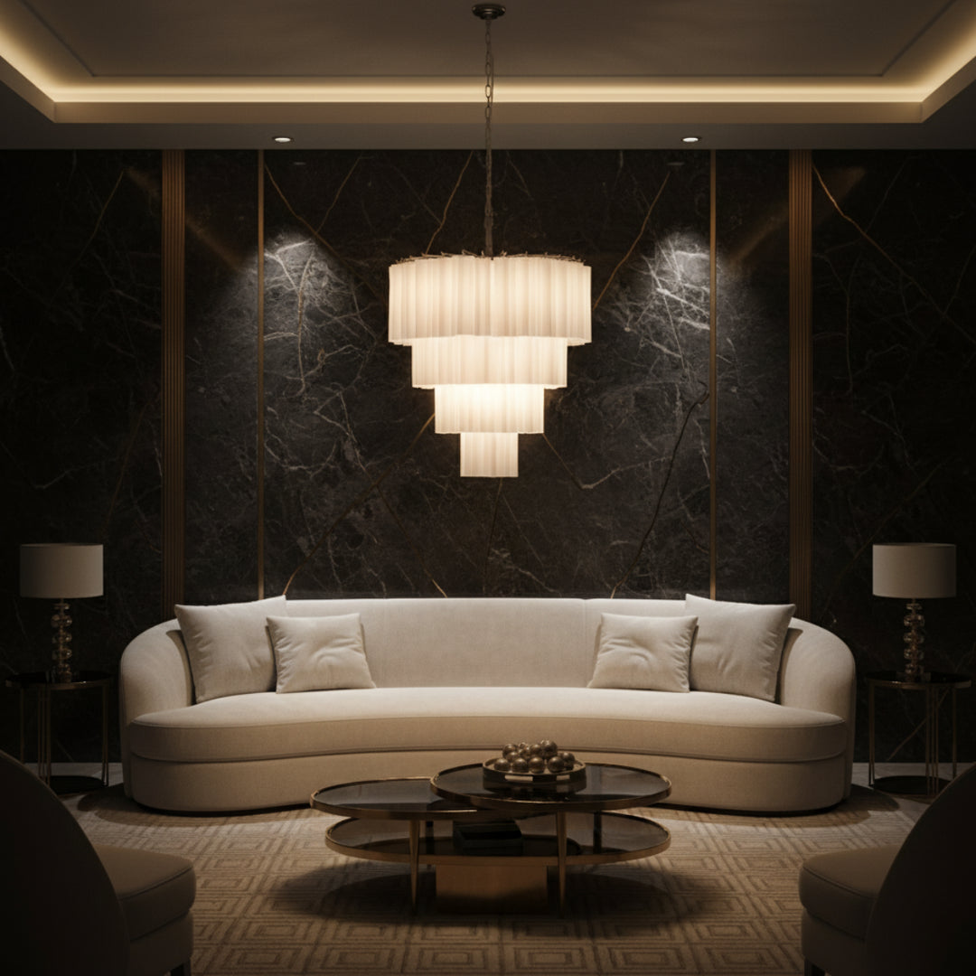 Fringe Murano Glass Chandelier 7