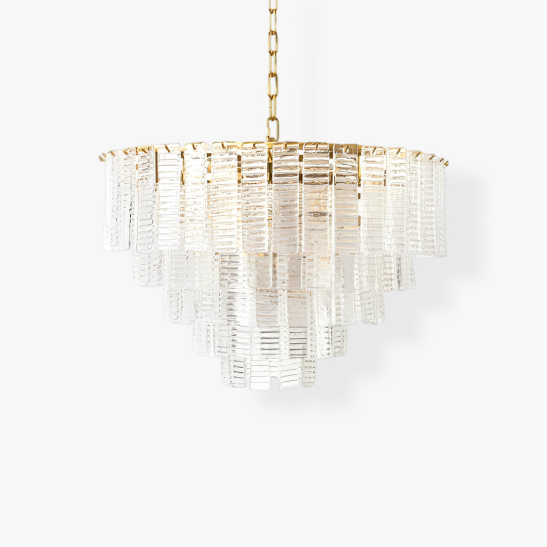 Frostveil Murano Glass Chandelier 2
