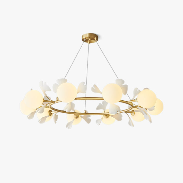 Galen Gingko Chandelier 1