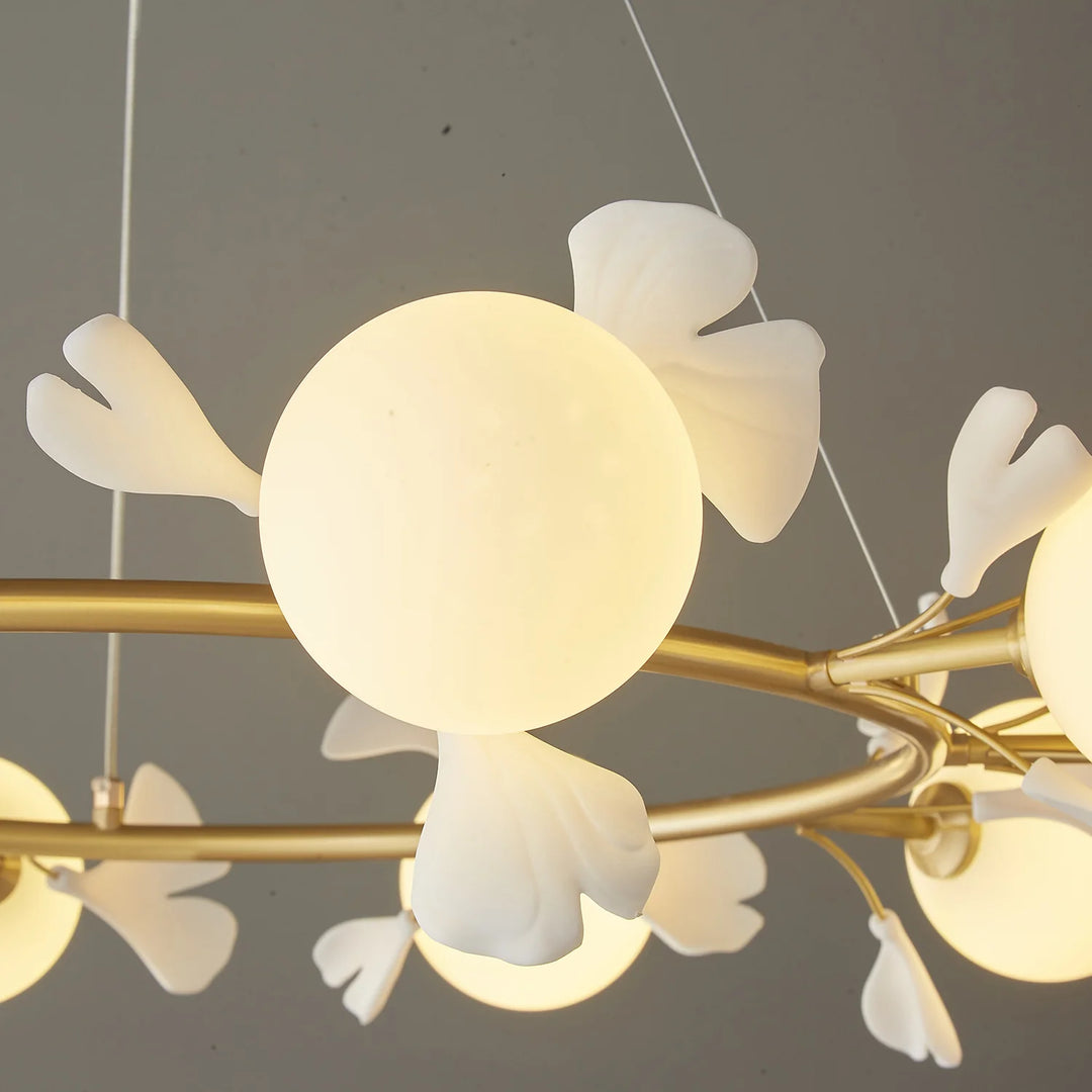 Galen Gingko Chandelier 10