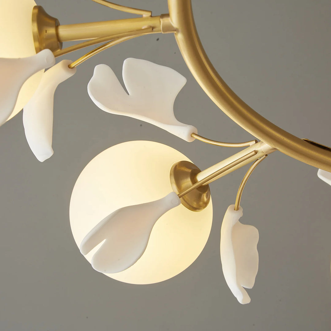 Galen Gingko Chandelier 11