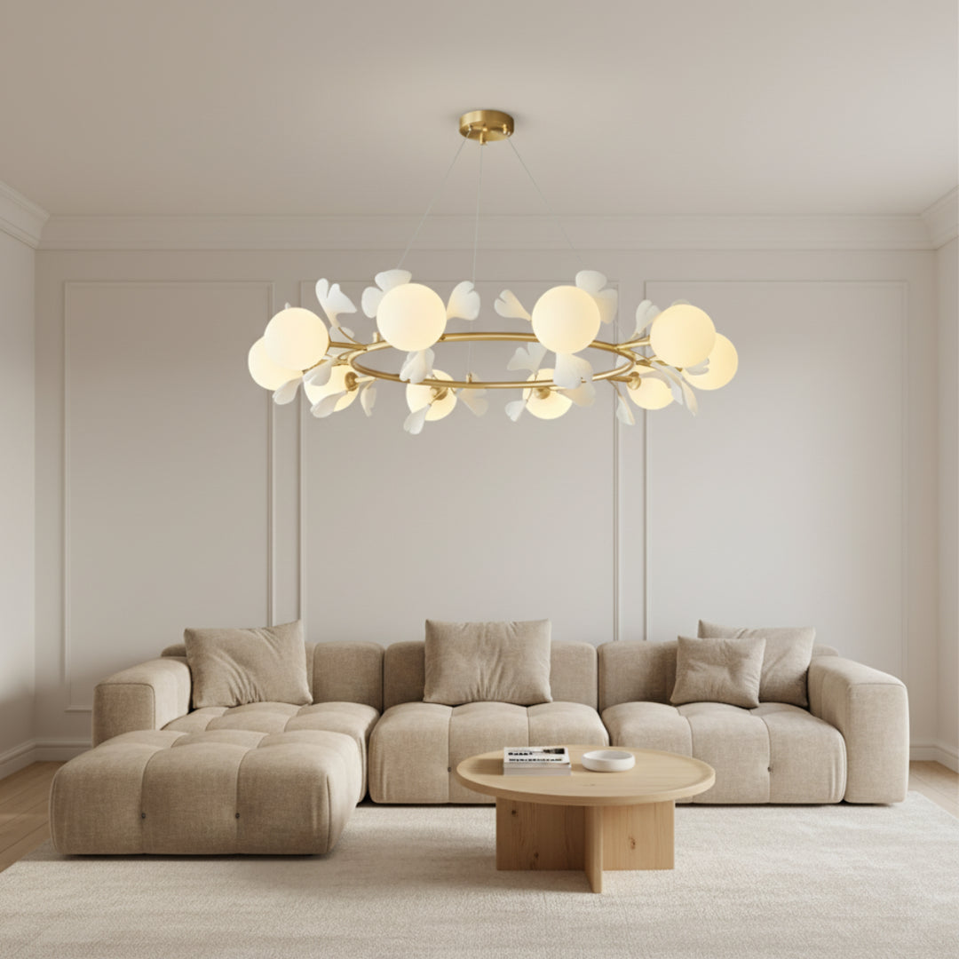 Galen Gingko Chandelier 14