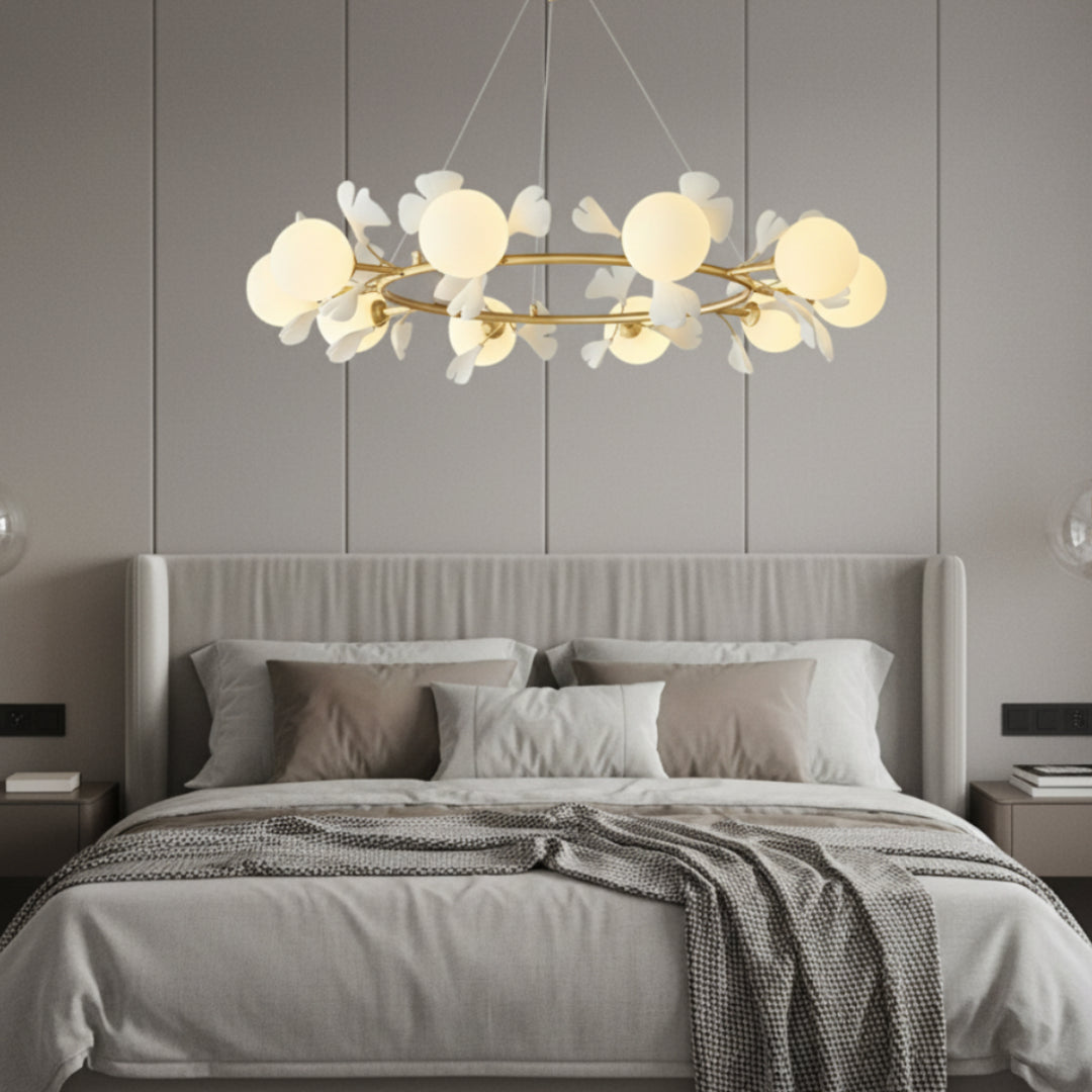 Galen Gingko Chandelier 15