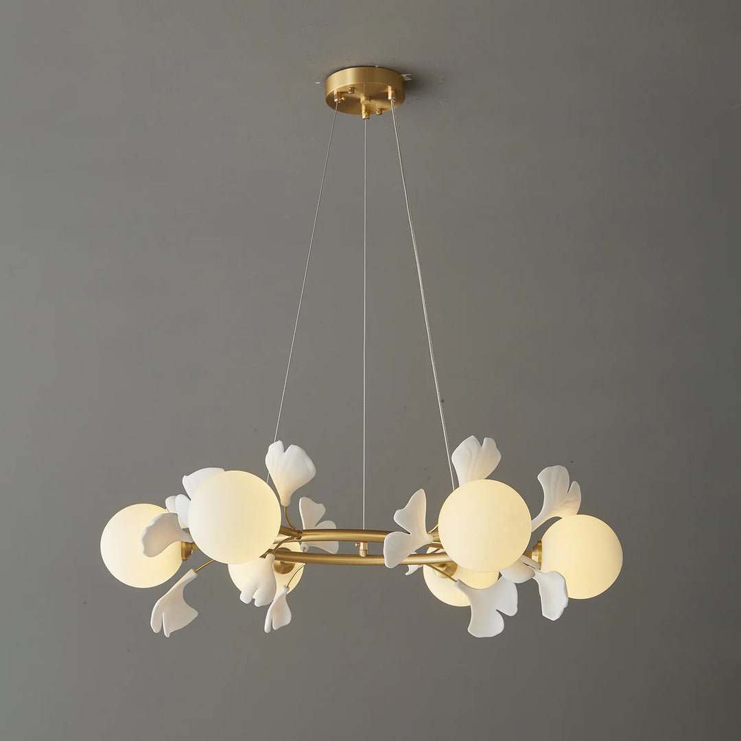 Galen Gingko Chandelier 2