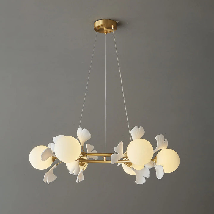 Galen Gingko Chandelier 2