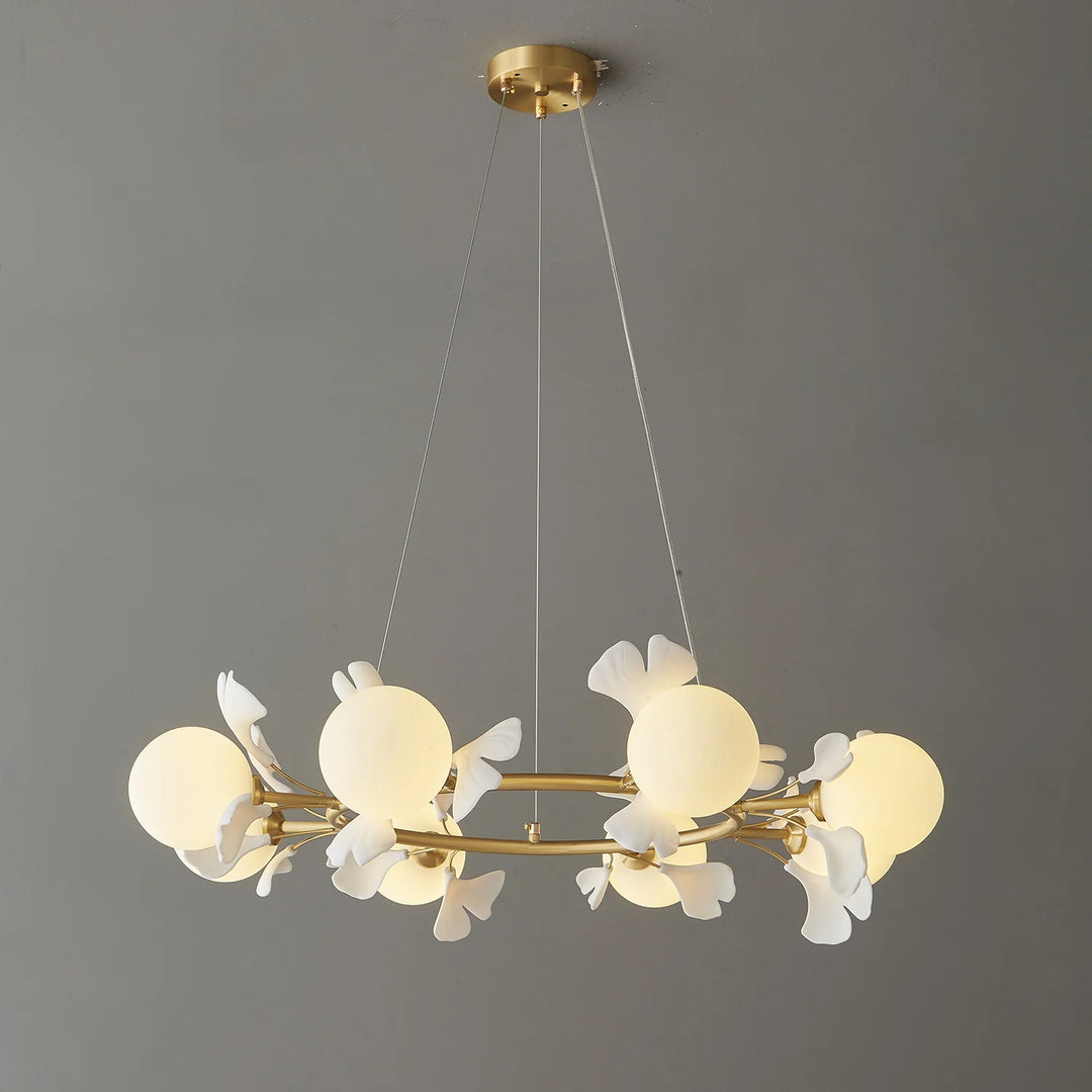 Galen Gingko Chandelier 3
