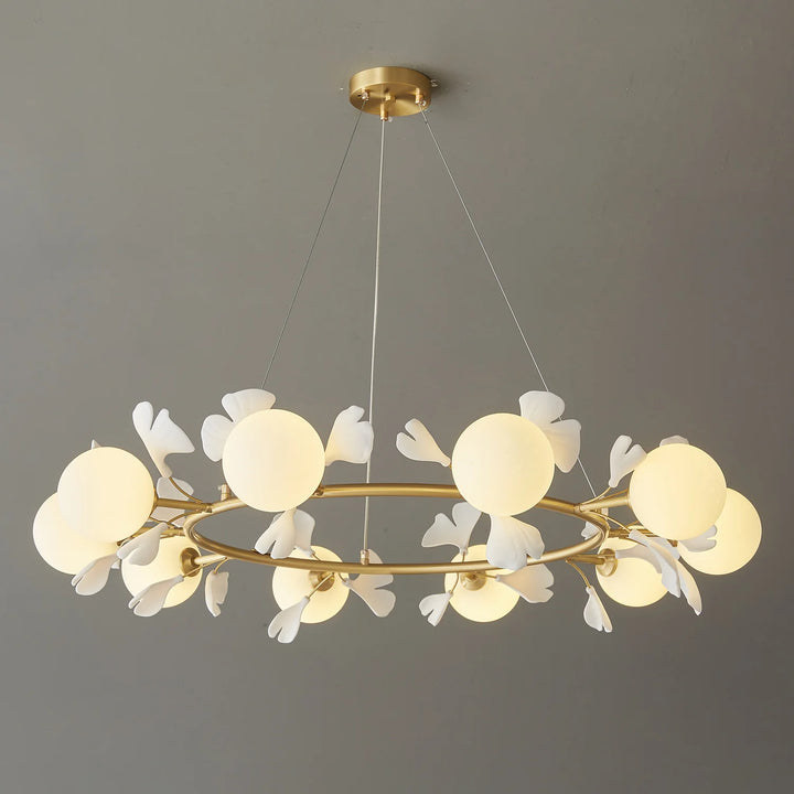 Galen Gingko Chandelier 4