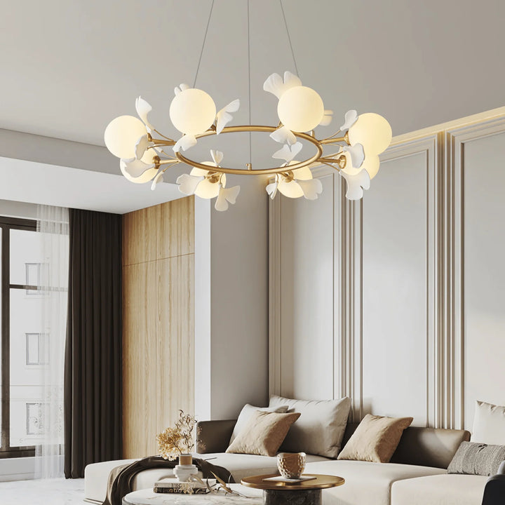 Galen Gingko Chandelier 7
