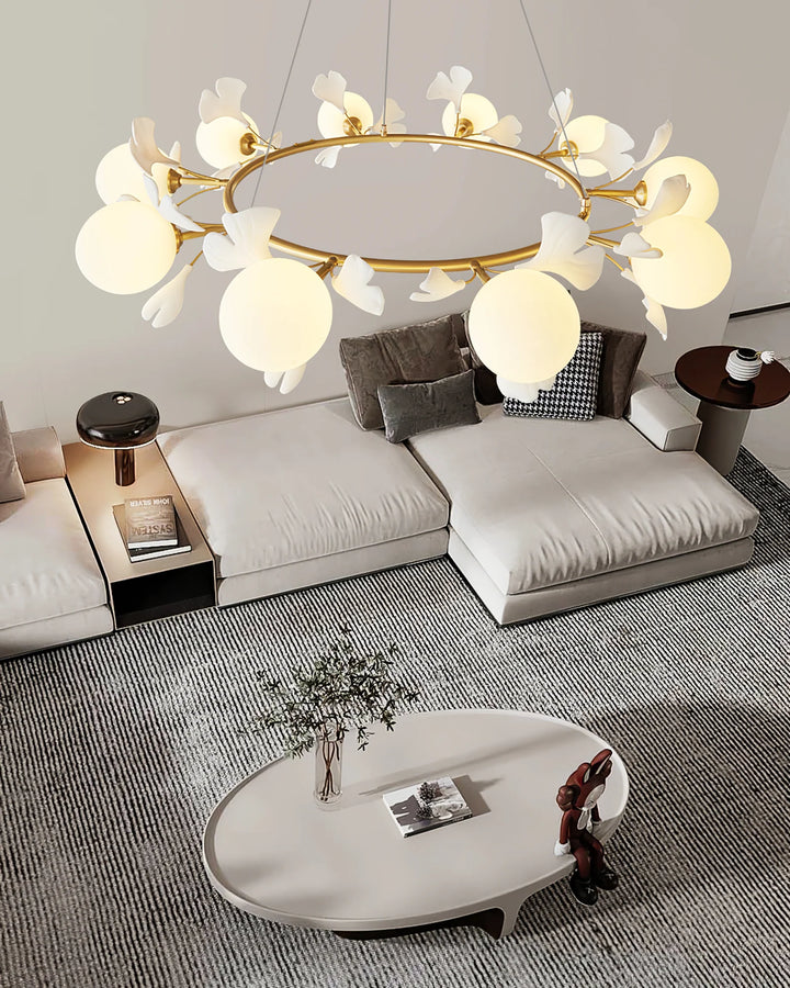 Galen Gingko Chandelier 8