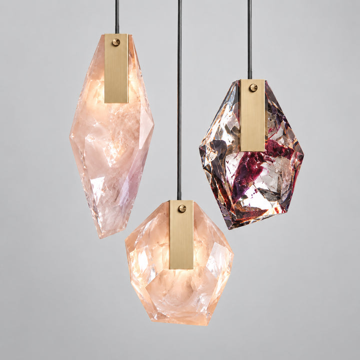 Geodane Crystal Cluster Chandelier 1