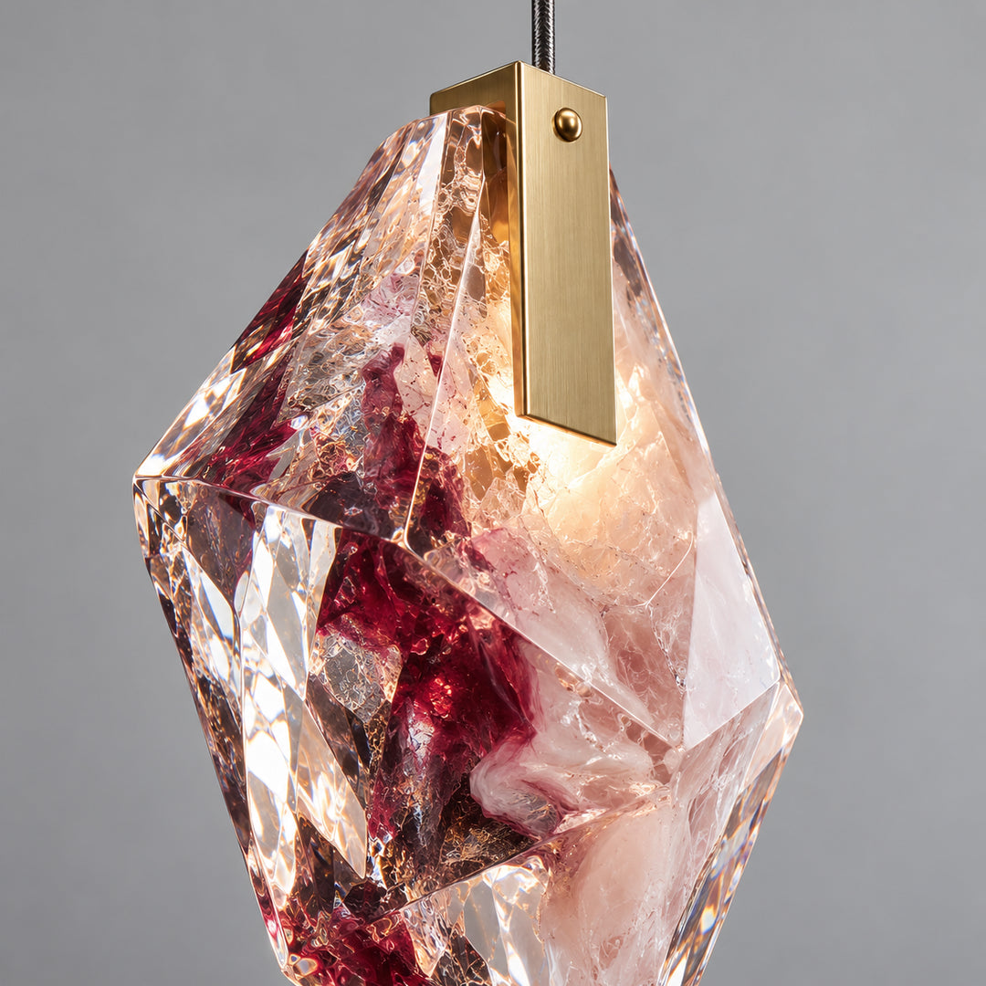 Geodane Crystal Cluster Chandelier 11