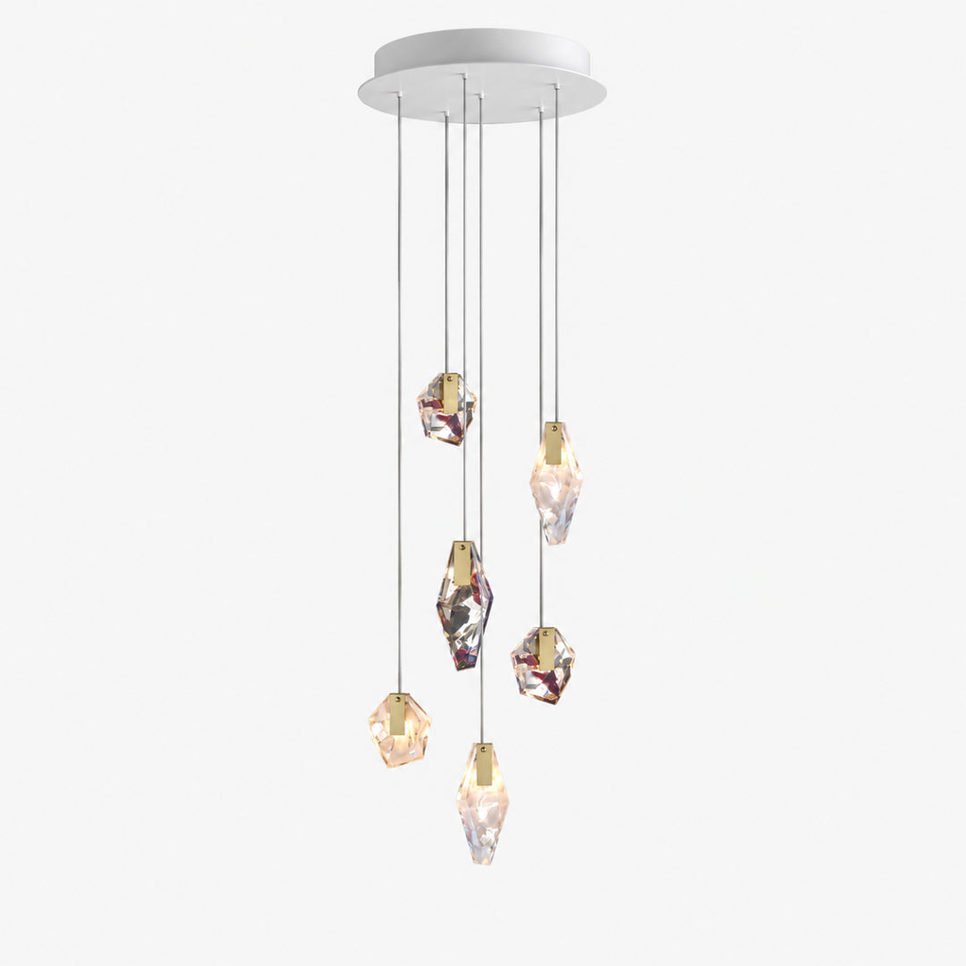Geodane Crystal Cluster Chandelier 17