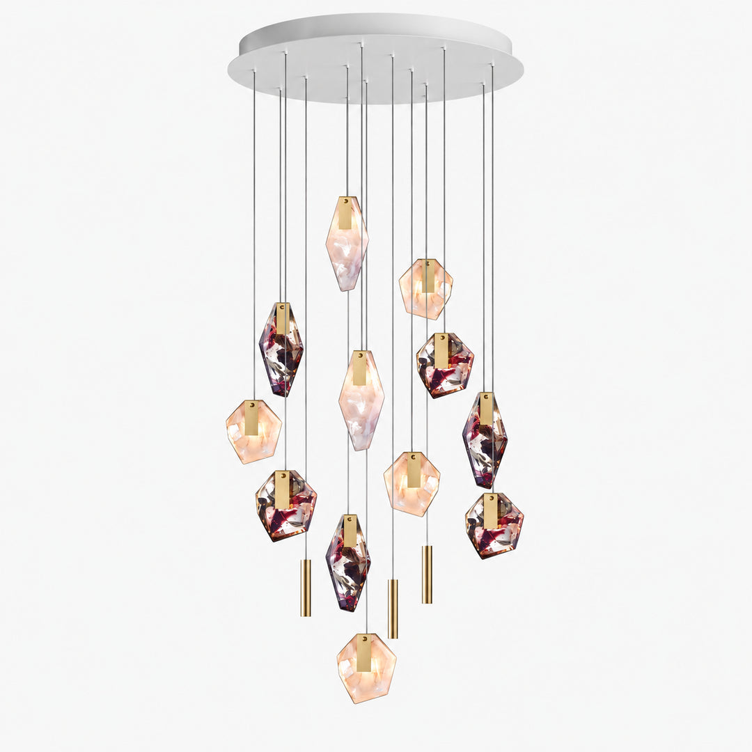 Geodane Crystal Cluster Chandelier 5