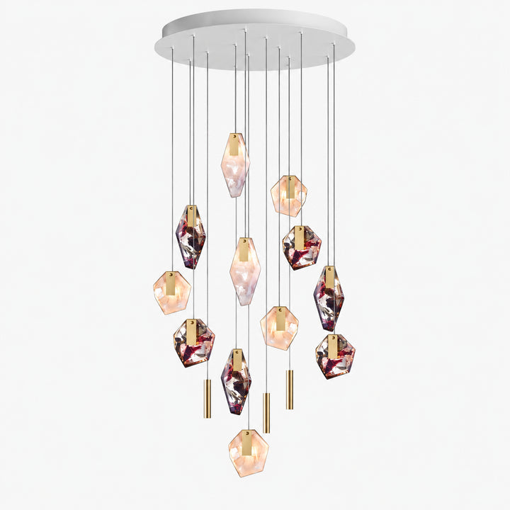 Geodane Crystal Cluster Chandelier 5