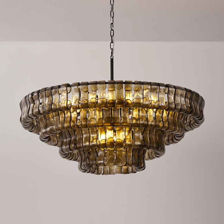 Ghiaccio Murano Glass Chandelier 10