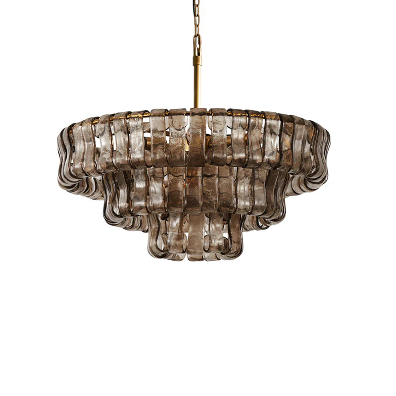 Ghiaccio Murano Glass Chandelier 11