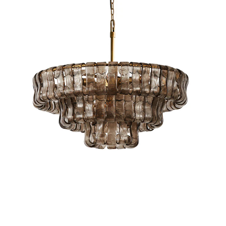Ghiaccio Murano Glass Chandelier 11