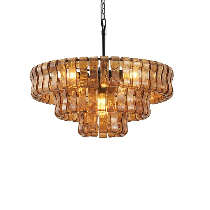 Ghiaccio Murano Glass Chandelier 17