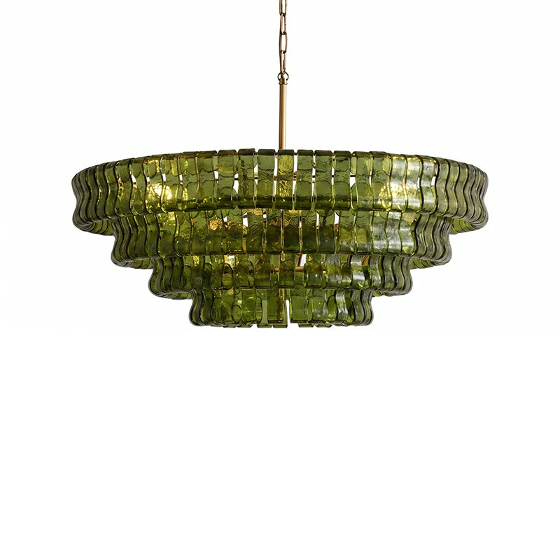 Ghiaccio Murano Glass Chandelier 2