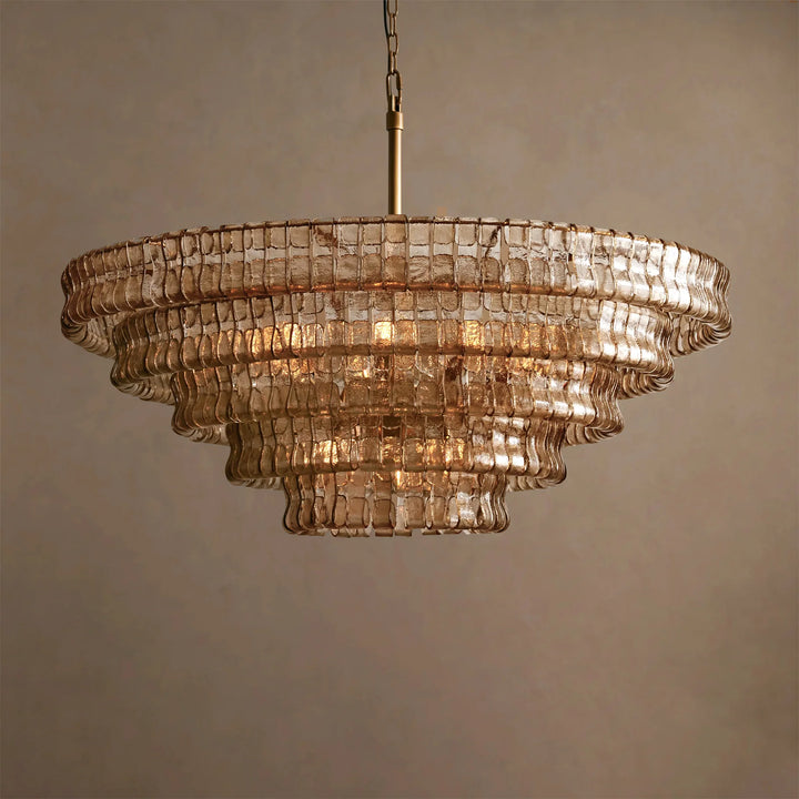 Ghiaccio Murano Glass Chandelier 27
