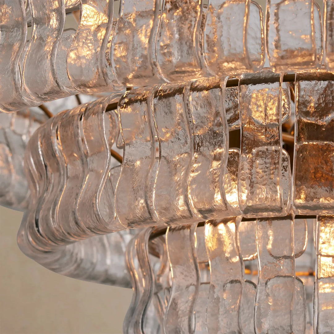 Ghiaccio Murano Glass Chandelier 29