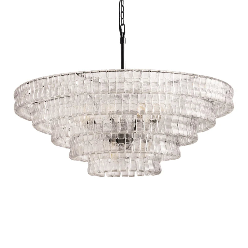Ghiaccio Murano Glass Chandelier 30