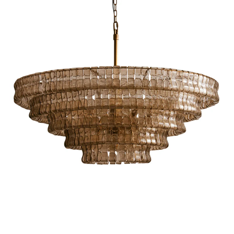 Ghiaccio Murano Glass Chandelier 32