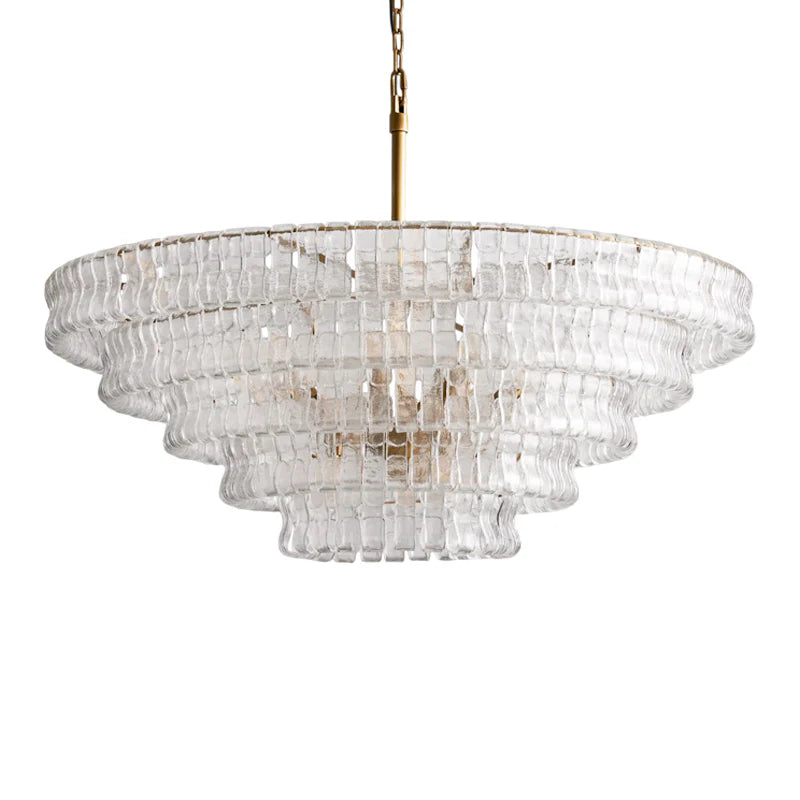 Ghiaccio Murano Glass Chandelier 33