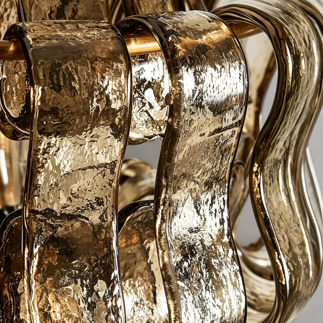 Ghiaccio Murano Glass Chandelier 38